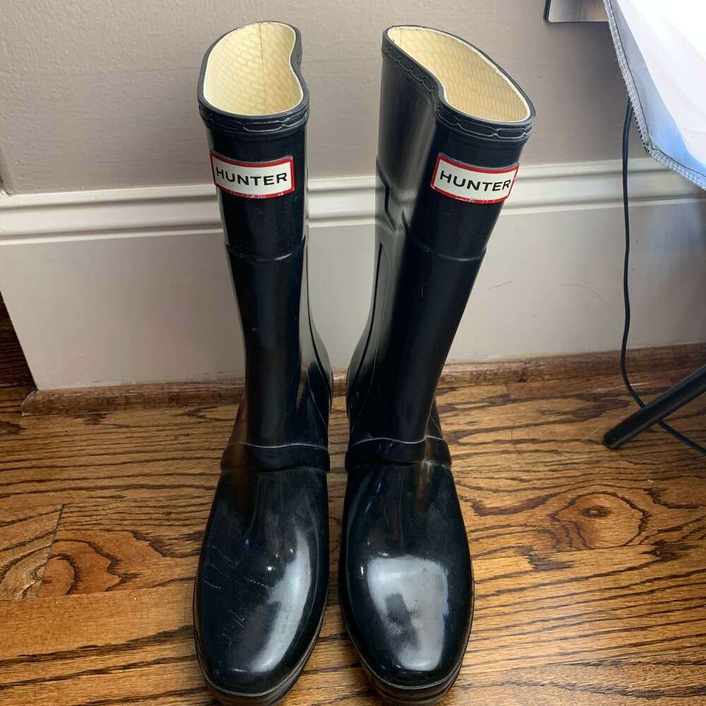 Hunter Boots women's Kellen wedge heel size 7 - Picture 1 of 6
